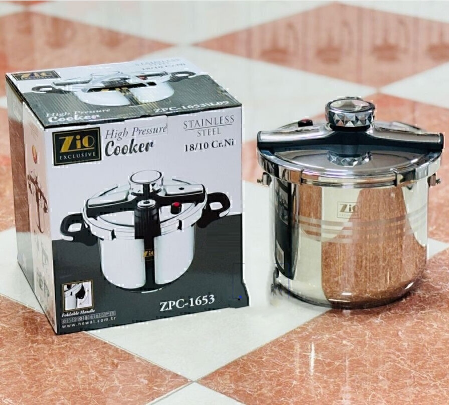 زودپز روگازی 5 لیتری زیو ترکیه مدل ZPC-1653-L05، استیل