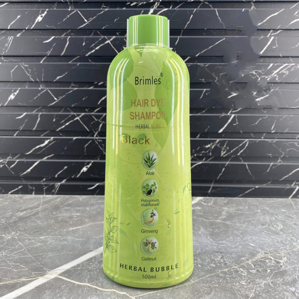 شامپو رنگ مشکی گیاهی بریملس اورجینال 500 میلی لیتر اصلی